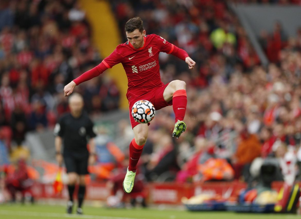 Liverpool: Robertson’s value has skyrocketed